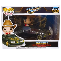 Funko Smokey And The Bandit - Bo “Bandit” Darville With Trans Am Pop! Rides Vinyl Figure Pop! Vinyl Figures