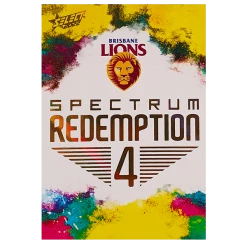 Select Australia AFL Select 2022 - Spectrum Redemption 4 - Brisbane Lions - SR-B4 - 059 Of 125 Rares & Uncommons
