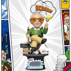 Beast Kingdom Stan Lee - Pow Stan Lee D-Stage Diorama Statue