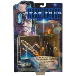 Playmates Toys Rares & Uncommons Star Trek First Contact - Dr. Beverly Crusher Vintage Action Figure