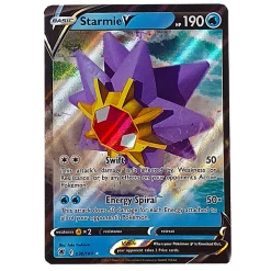 The Pokemon Company Rares & Uncommons POKÉMON TCG - Starmie V Ultra Rare - 030/189