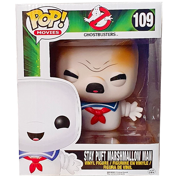 Funko Pop! Vinyl Figures Ghostbusters - Stay Puft Marshmallow Man (Toasted) US Exclusive 6" Pop! Vinyl Figure 1 Funko Pop! Vinyl Figures Ghostbusters - Stay Puft Marshmallow Man (Toasted) US Exclusive 6" Pop! Vinyl Figure