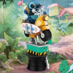 Beast Kingdom Lilo & Stitch - Stitch Coin Ride D-Stage Diorama Statue New Arrivals