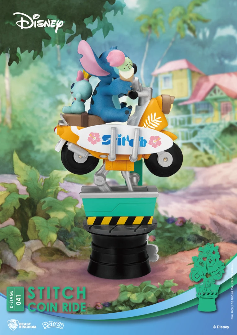 Beast Kingdom Lilo & Stitch - Stitch Coin Ride D-Stage Diorama Statue New Arrivals 3 Beast Kingdom Lilo & Stitch - Stitch Coin Ride D-Stage Diorama Statue New Arrivals