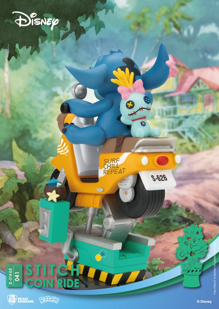 Beast Kingdom Lilo & Stitch - Stitch Coin Ride D-Stage Diorama Statue New Arrivals 7 Beast Kingdom Lilo & Stitch - Stitch Coin Ride D-Stage Diorama Statue New Arrivals