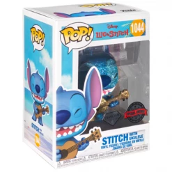 Funko Disney - Stitch With Ukelele Diamond Glitter US Exclusive Pop! Vinyl Figure