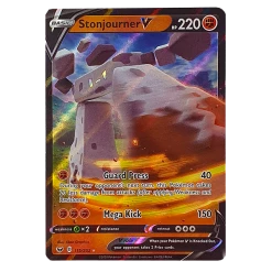 The Pokemon Company Rares & Uncommons POKÉMON TCG - Stonjourner V Ultra Rare - 115/202