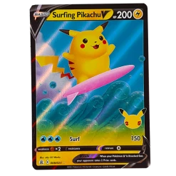 The Pokemon Company Rares & Uncommons POKÉMON TCG - Surfing Pikachu V Ultra Rare - 8/25