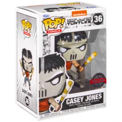 Funko New Arrivals Teenage Mutant Ninja Turtles (1984) - Casey Jones Comic US Exclusive Pop! Vinyl Figure