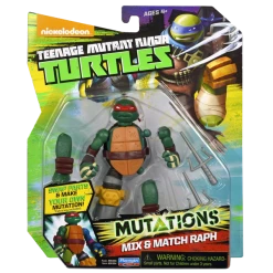 Playmates Toys Teenage Mutant Ninja Turtles - Mutations Raphael 6" Action Figure Action Figures