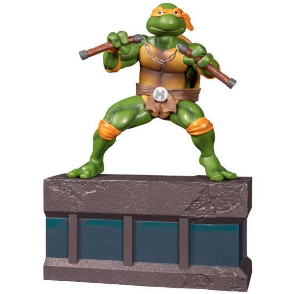 PCS Collectibles New Arrivals Teenage Mutant Ninja Turtles (1987) - Michelangelo 1:8 Scale PVC Statue 1 PCS Collectibles New Arrivals Teenage Mutant Ninja Turtles (1987) - Michelangelo 1:8 Scale PVC Statue