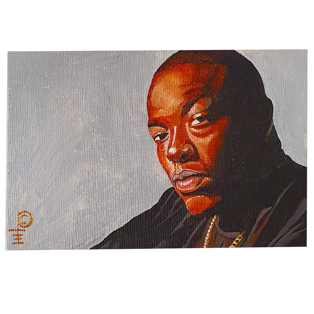 Hero Stash Artwork - Acyrlic Painting 6"x4" - 'The Doctor' 1 Hero Stash Artwork - Acyrlic Painting 6"x4" - 'The Doctor'