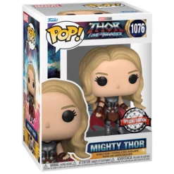 Funko Thor Love And Thunder - Mighty Thor Without Helmet US Exclusive Pop! Vinyl Figure New Arrivals