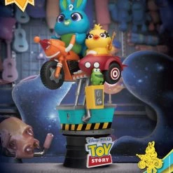 Beast Kingdom Toy Story - Bunny & Ducky Coin Ride D-Stage Diorama Statue
