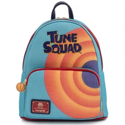 Loungefly Space Jam A New Legacy - Tune Squad 10” Faux Suede Mini Backpack