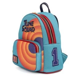 Loungefly Space Jam A New Legacy - Tune Squad 10” Faux Suede Mini Backpack