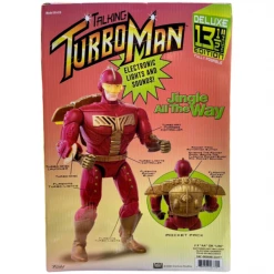 Funko New Arrivals Jingle All The Way - Turbo Man 25th Anniversary 13.5" Action Figure With Light & Sound