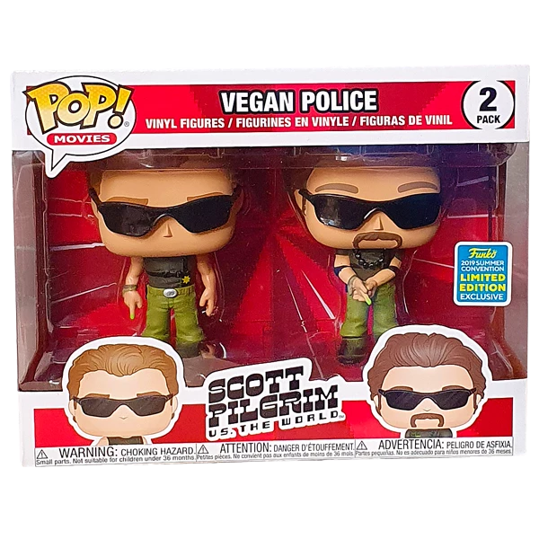 Funko Scott Pilgrim - Vegan Police 2019 SDCC Exclusive Pop! Vinyl Figure 2-Pack 1 Funko Scott Pilgrim - Vegan Police 2019 SDCC Exclusive Pop! Vinyl Figure 2-Pack