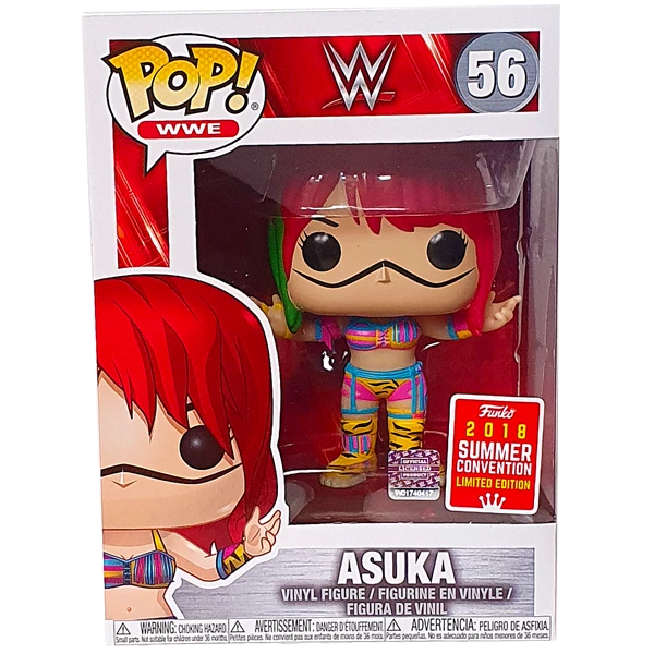 Funko WWE - Asuka SDCC 2018 Exclusive Pop! Vinyl Figure Pop! Vinyl Figures 1 Funko WWE - Asuka SDCC 2018 Exclusive Pop! Vinyl Figure Pop! Vinyl Figures