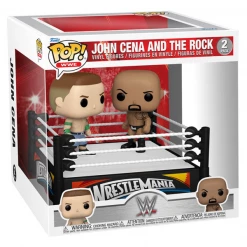 Funko WWE - John Cena Vs The Rock WrestleMania XXVIII Moment Pop! Vinyl Figure New Arrivals