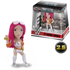 Jada Toys WWE - Sasha Banks 2.5” Metals Die-Cast Action Figure Action Figures