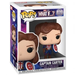 Funko Marvel: What If…? - Captain Carter Pop! Vinyl Figure