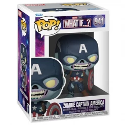 Funko Marvel: What If…? - Zombie Captain America Pop! Vinyl Figure New Arrivals