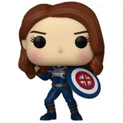Funko New Arrivals Marvel: What If…? - Captain Carter (Stealth Suit) Pop! Vinyl Figure