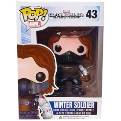 Funko Captain America The Winter Soldier - Winter Soldier (Unmasked) Pop! Vinyl Figure Pop! Vinyl Figures