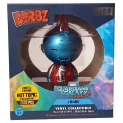 Funko Rares & Uncommons Guardians Of The Galaxy Vol. 2 - Yondu (Metallic) Hot Topic Exclusive Dorbz