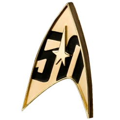 Quantum Mechanix Star Trek - 50th Anniversary Replica Badge Gift Ideas